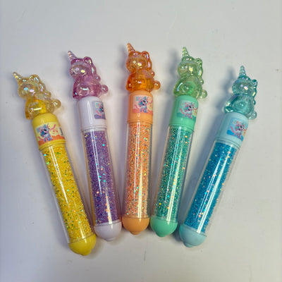 Unicorn theme glitter highlighter