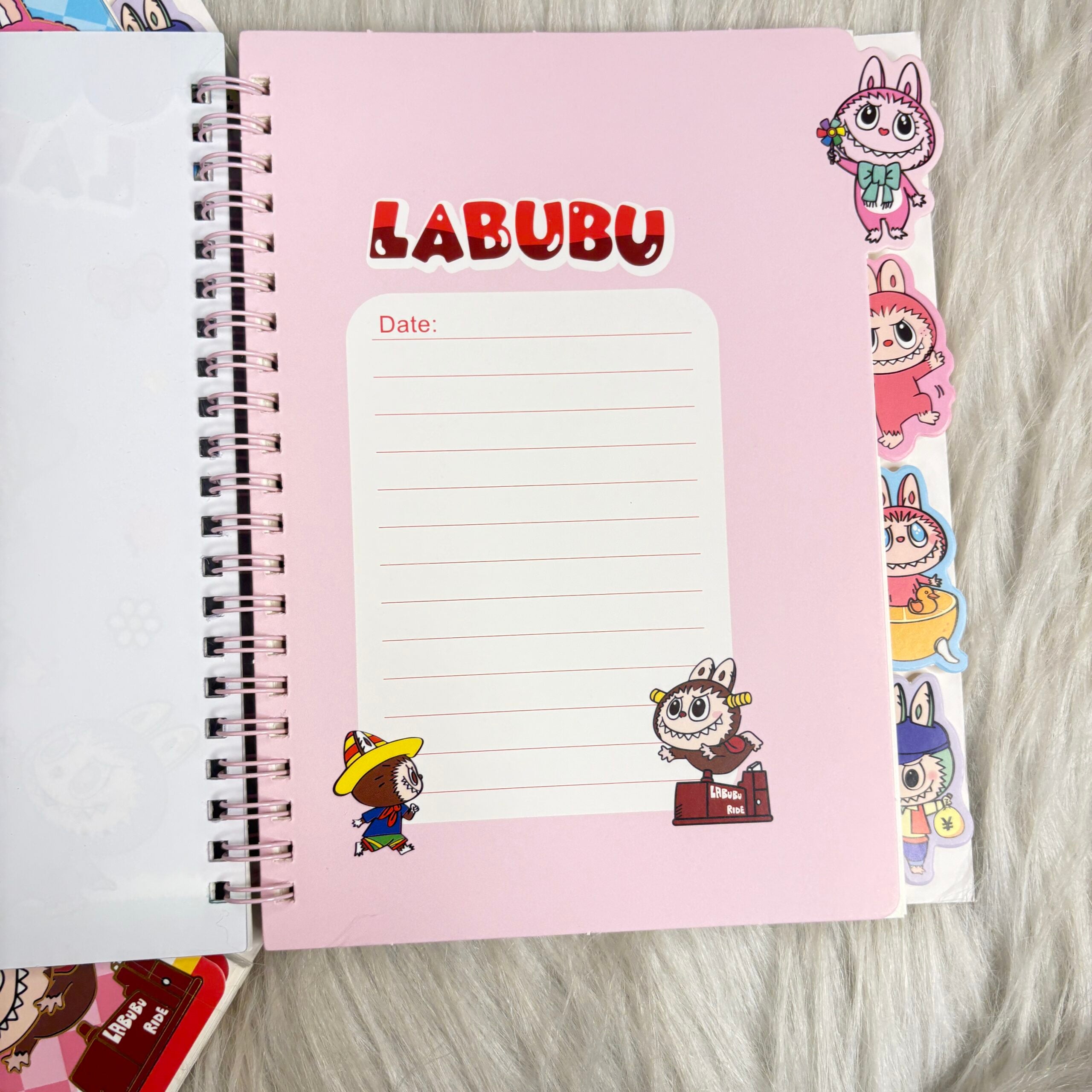 Labubu 3D diary