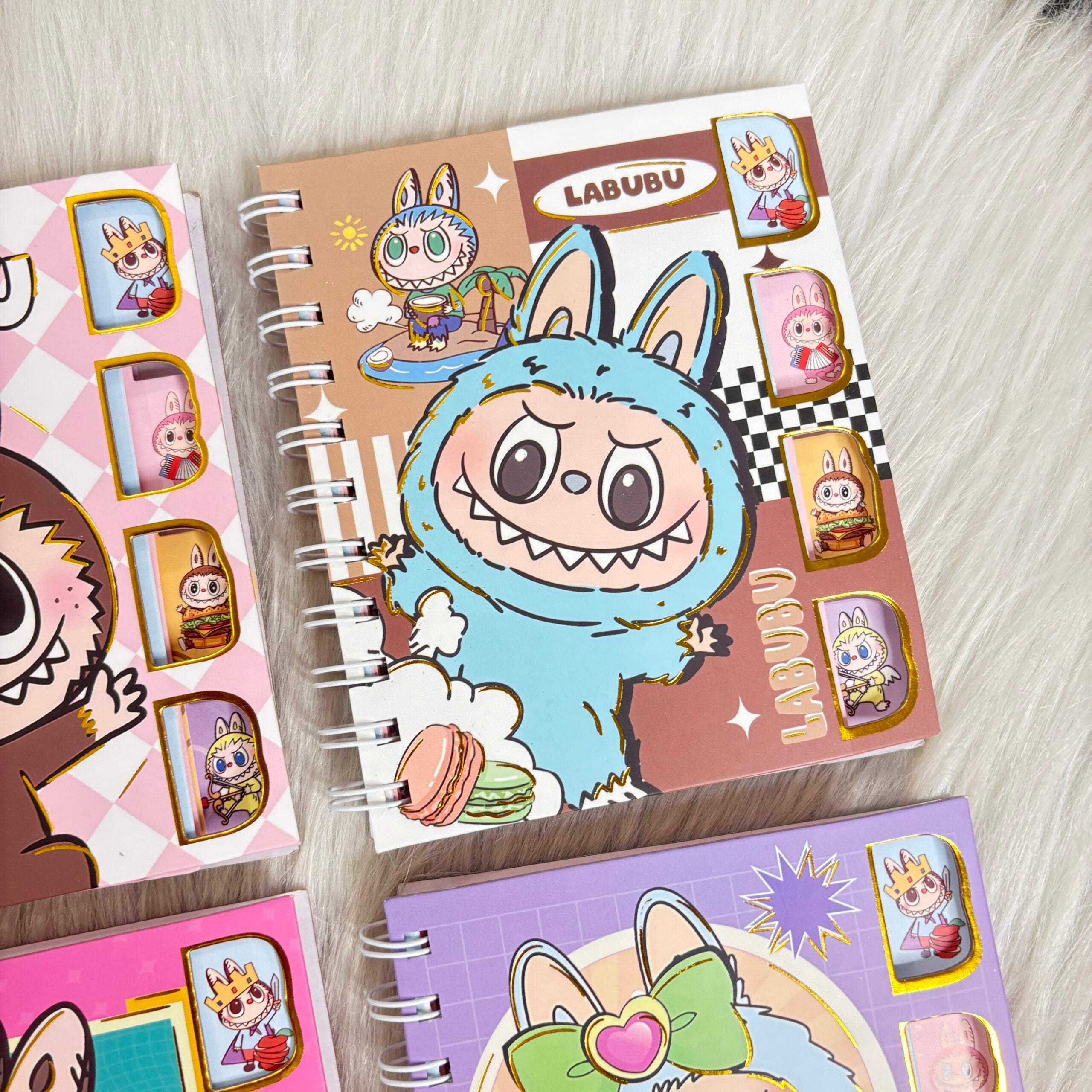 Labubu cut out diary
