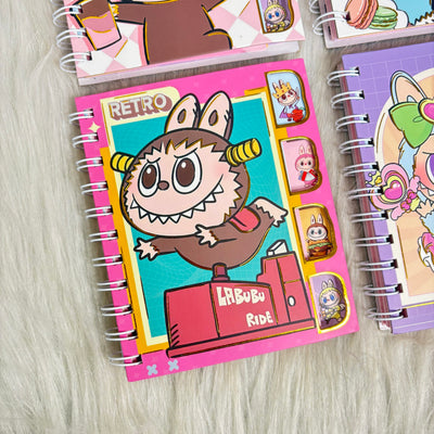 Labubu cut out diary