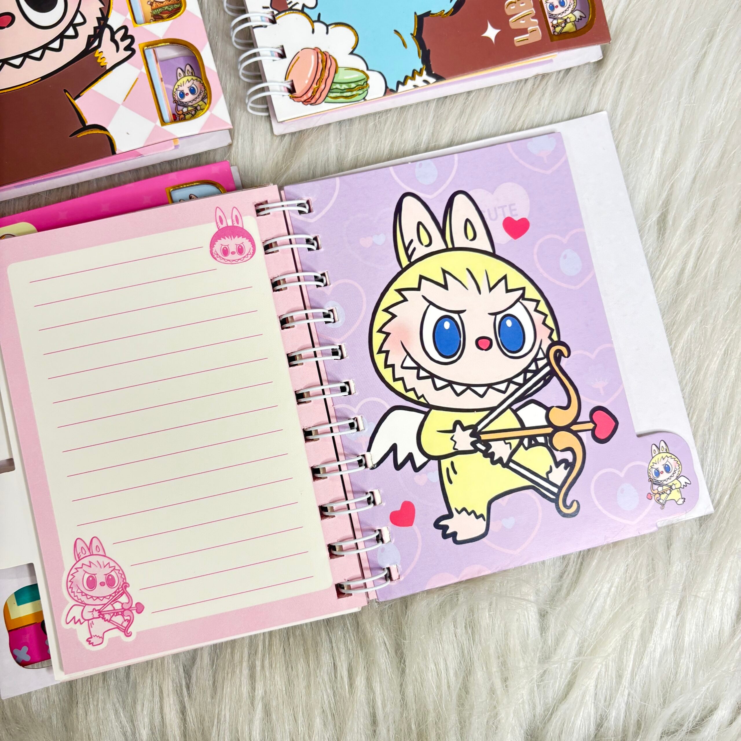 Labubu cut out diary