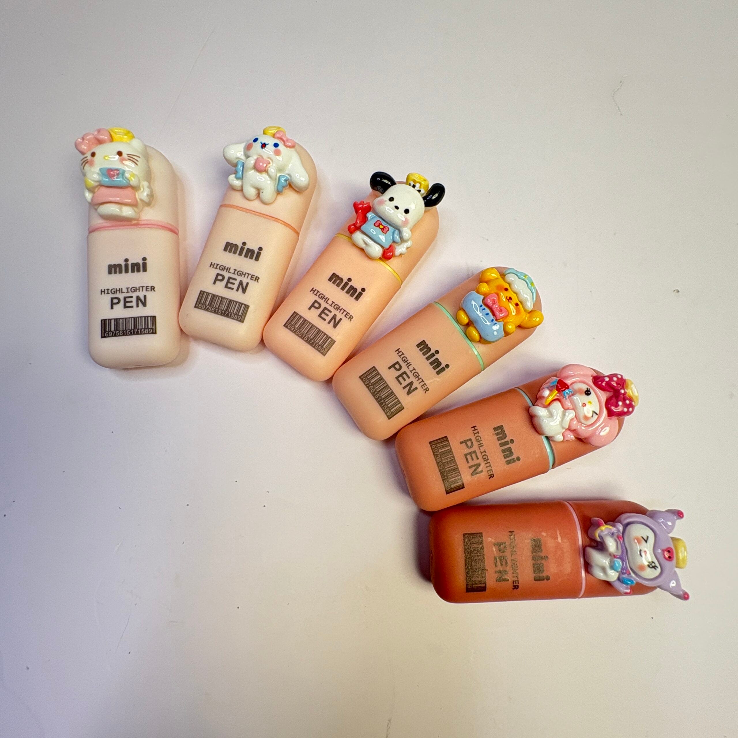 Sanrio theme highlighters
