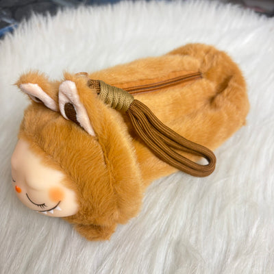 Cute Labubu Fur Pouches