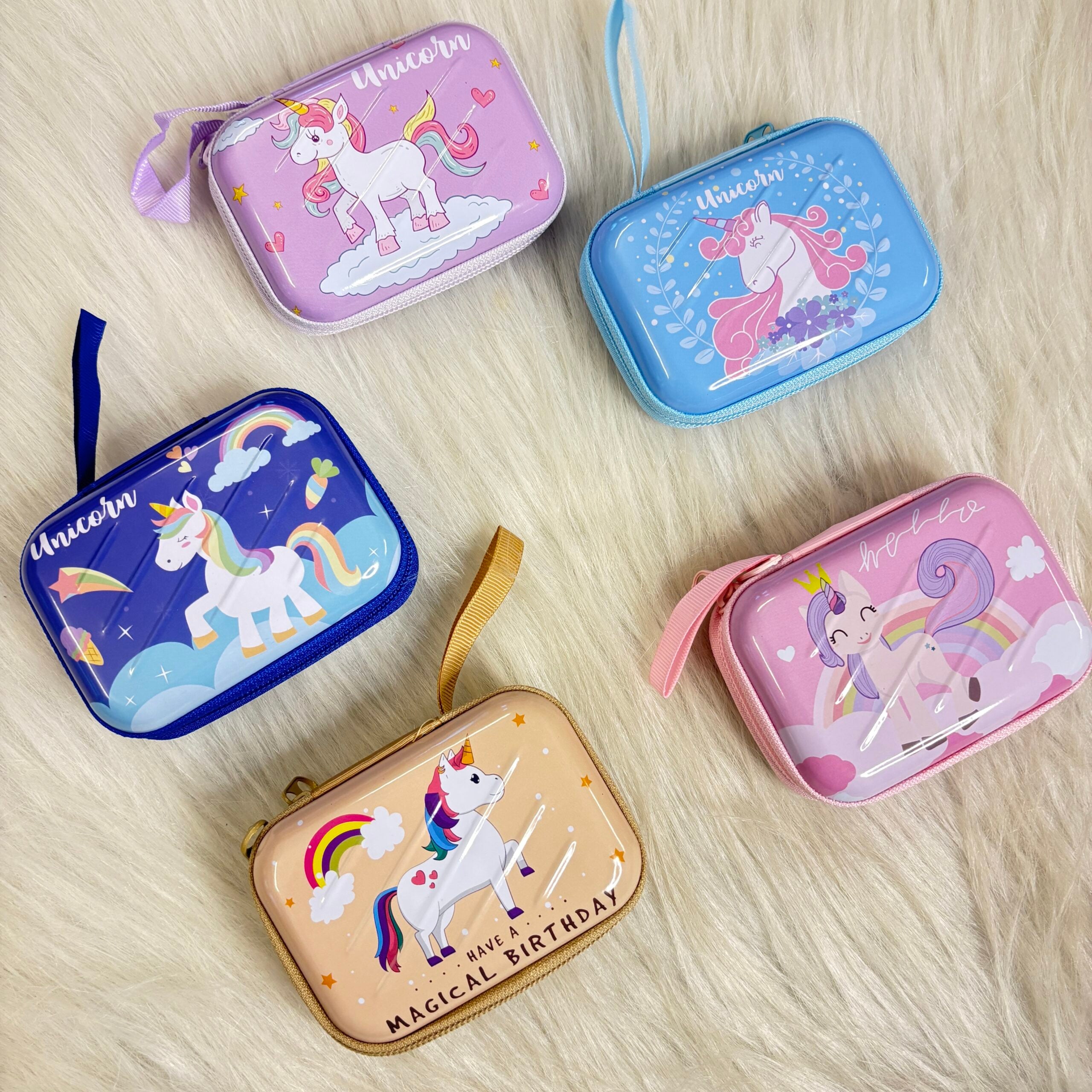Flamingo and Unicorn multipurpose tins