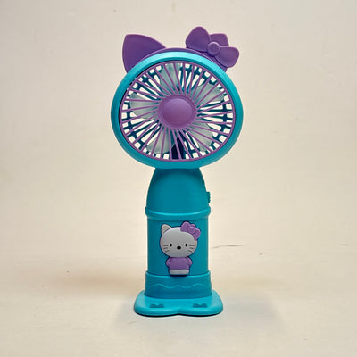 Hello kitty fan with light and stand
