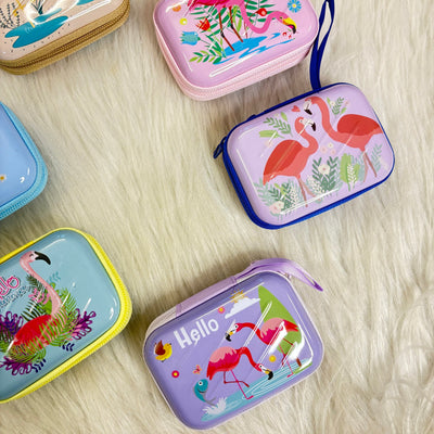 Flamingo and Unicorn multipurpose tins