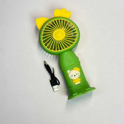 Hello kitty fan with light and stand