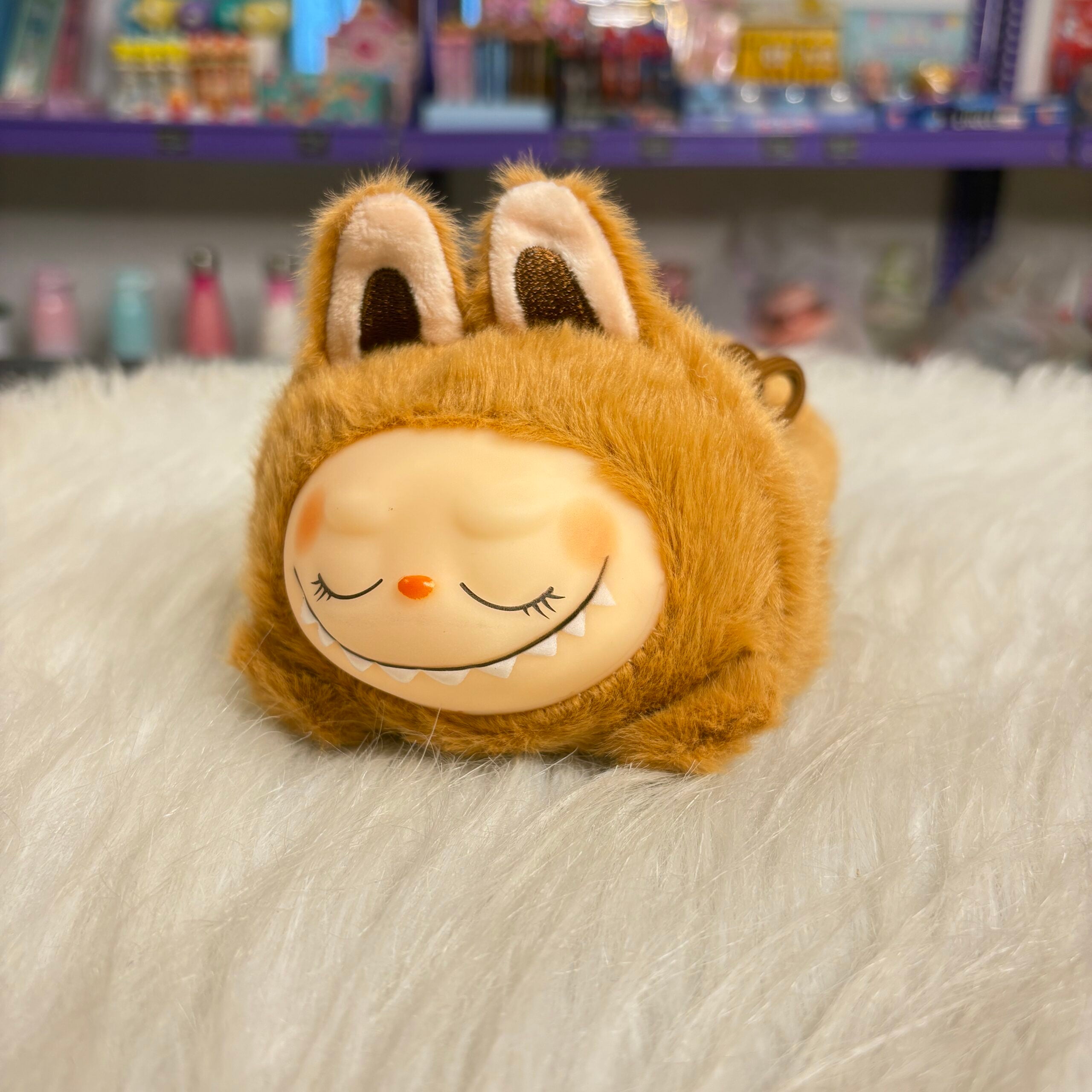 Cute Labubu Fur Pouches