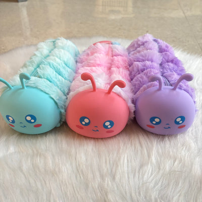 Caterpillar fur pouches