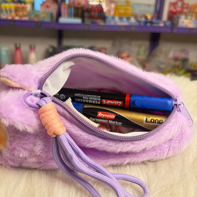 Cute Labubu Fur Pouches