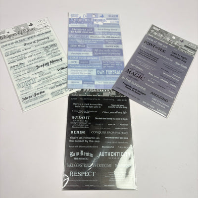 Journal sticker