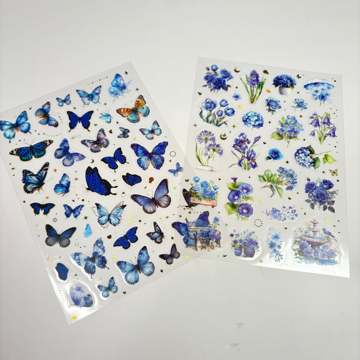 Butterfly sticker set of two sheets