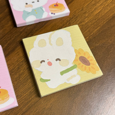 Bunny sticky notes