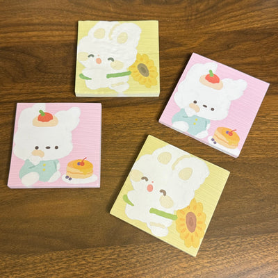 Bunny sticky notes