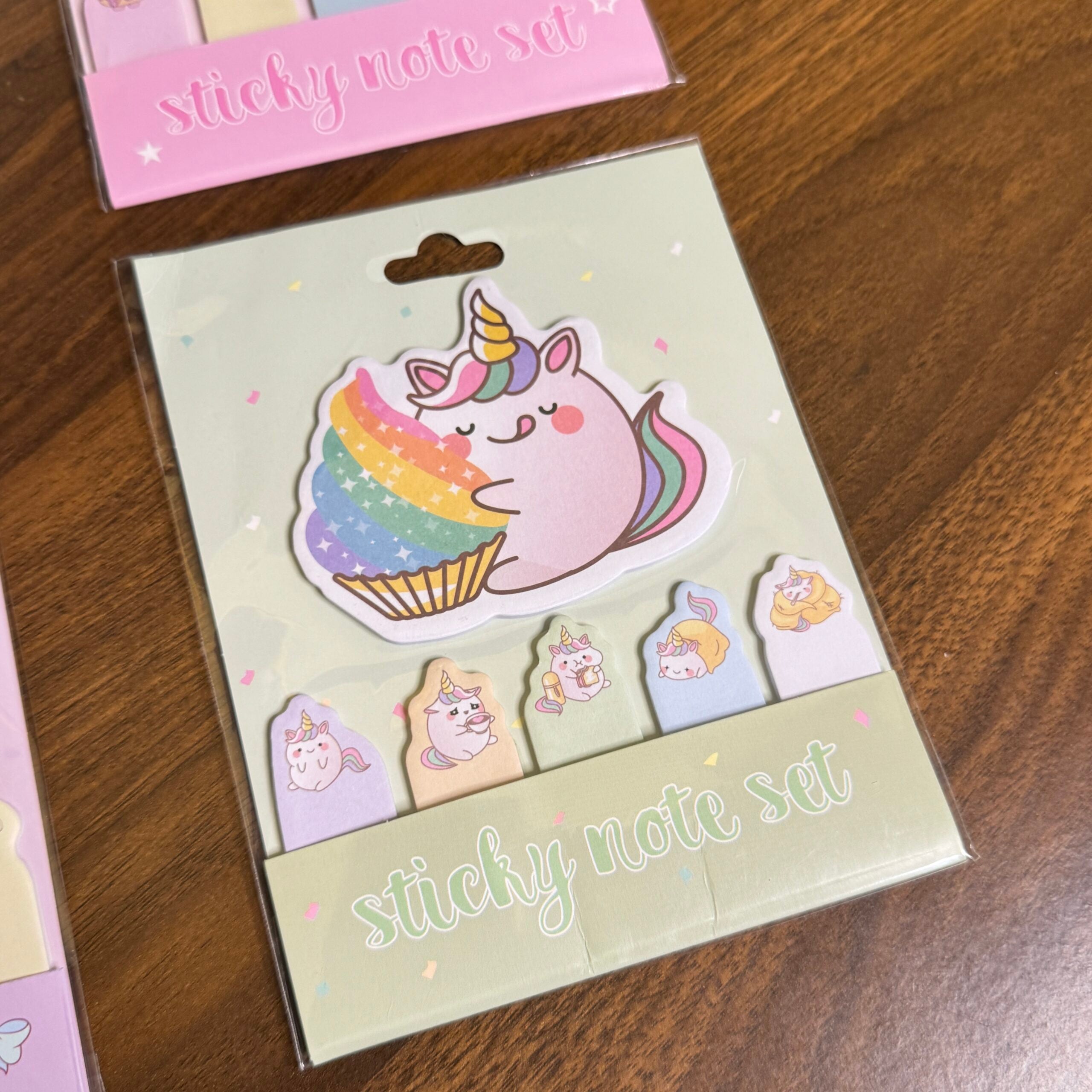 Unicorn sticky notes