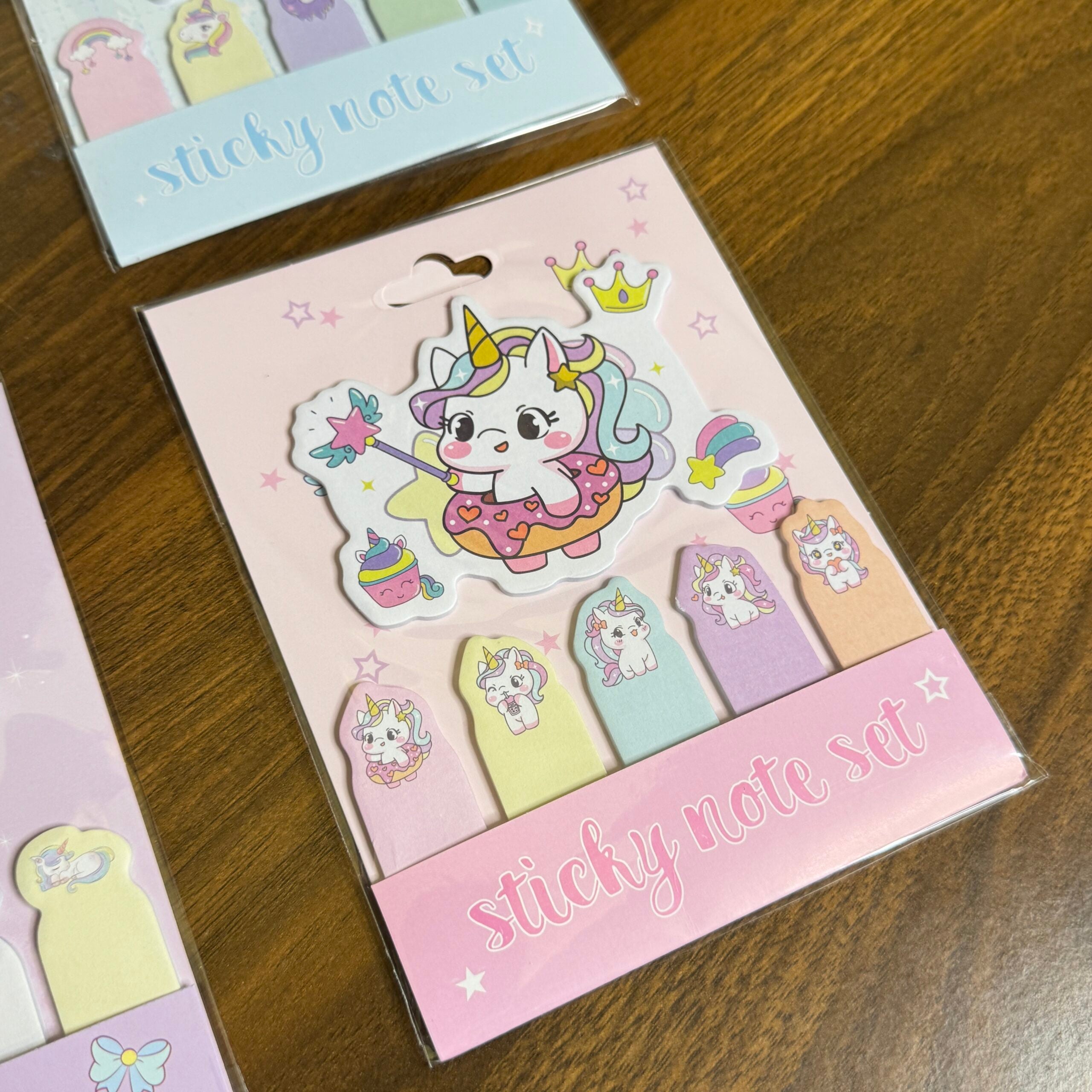 Unicorn sticky notes