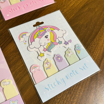 Unicorn sticky notes