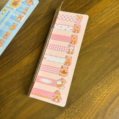 Capybara sticky notes