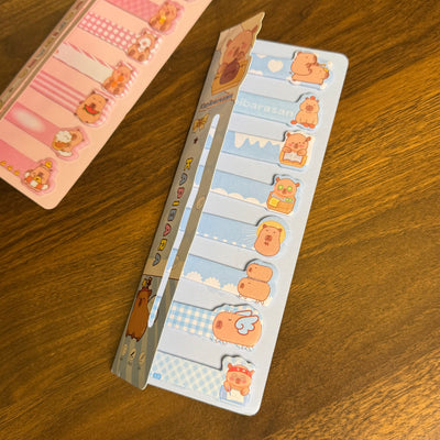 Capybara sticky notes