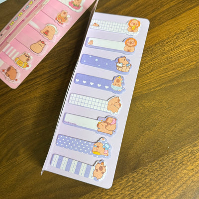 Capybara sticky notes