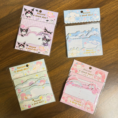 Kuromi three layered sticky notes
