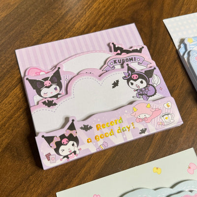 Kuromi three layered sticky notes