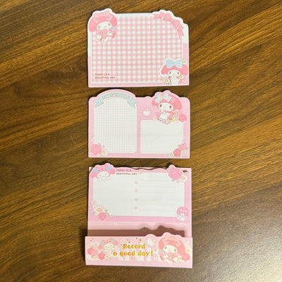 Kuromi three layered sticky notes