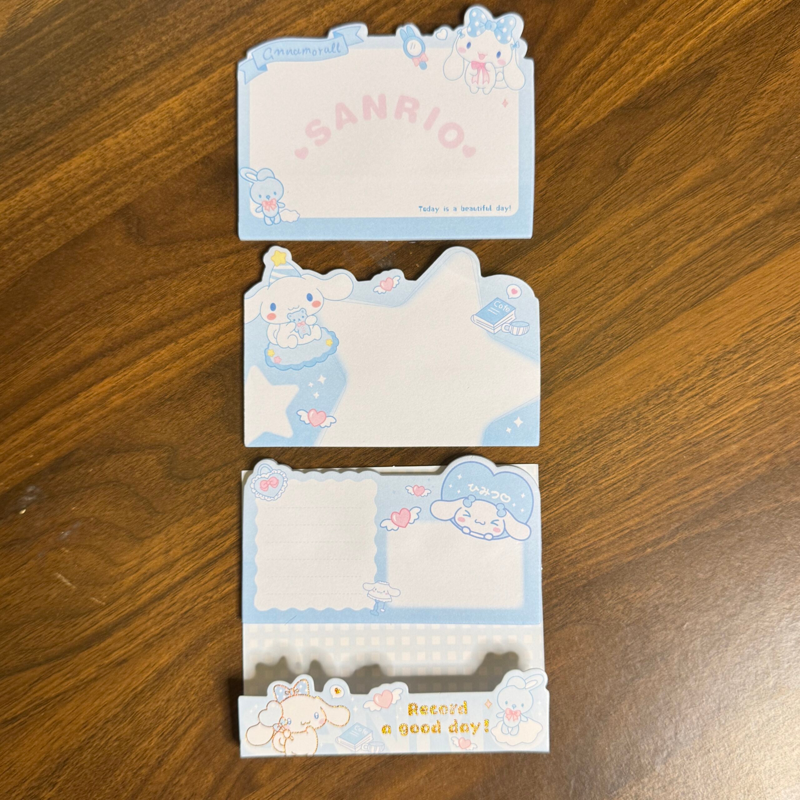 Kuromi three layered sticky notes