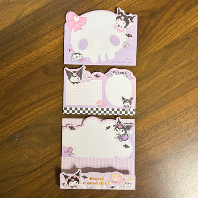 Kuromi three layered sticky notes