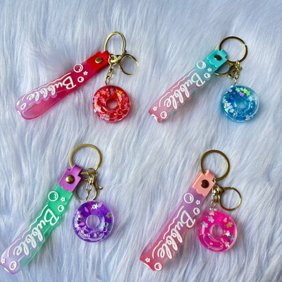 Water Glitter Keychain