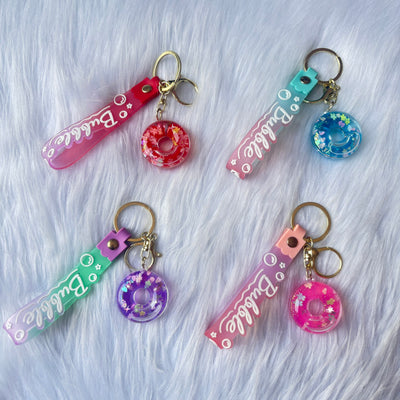 Water Glitter Keychain