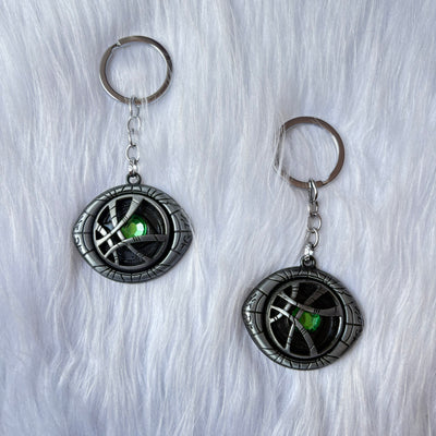 Premium Dr strange metal spinning keychain