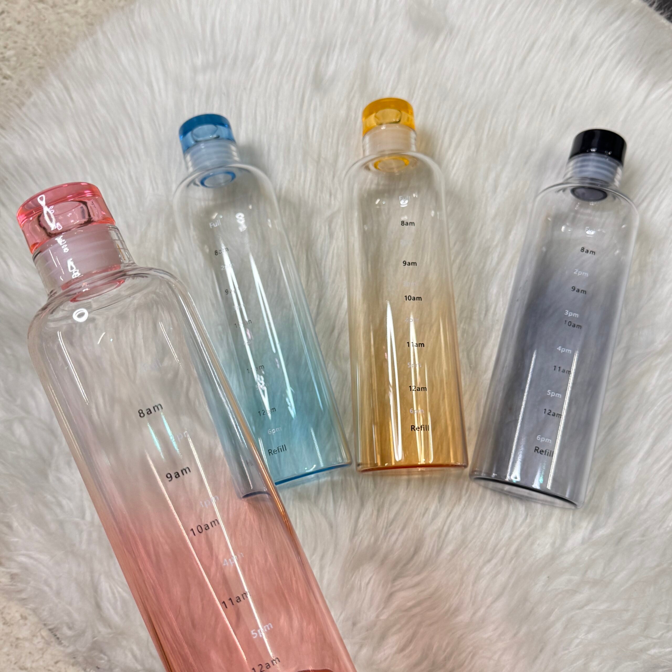 Ombre Glass Water Bottle 17oz