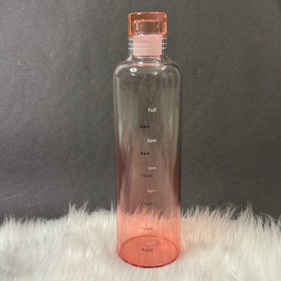 Ombre Glass Water Bottle 17oz