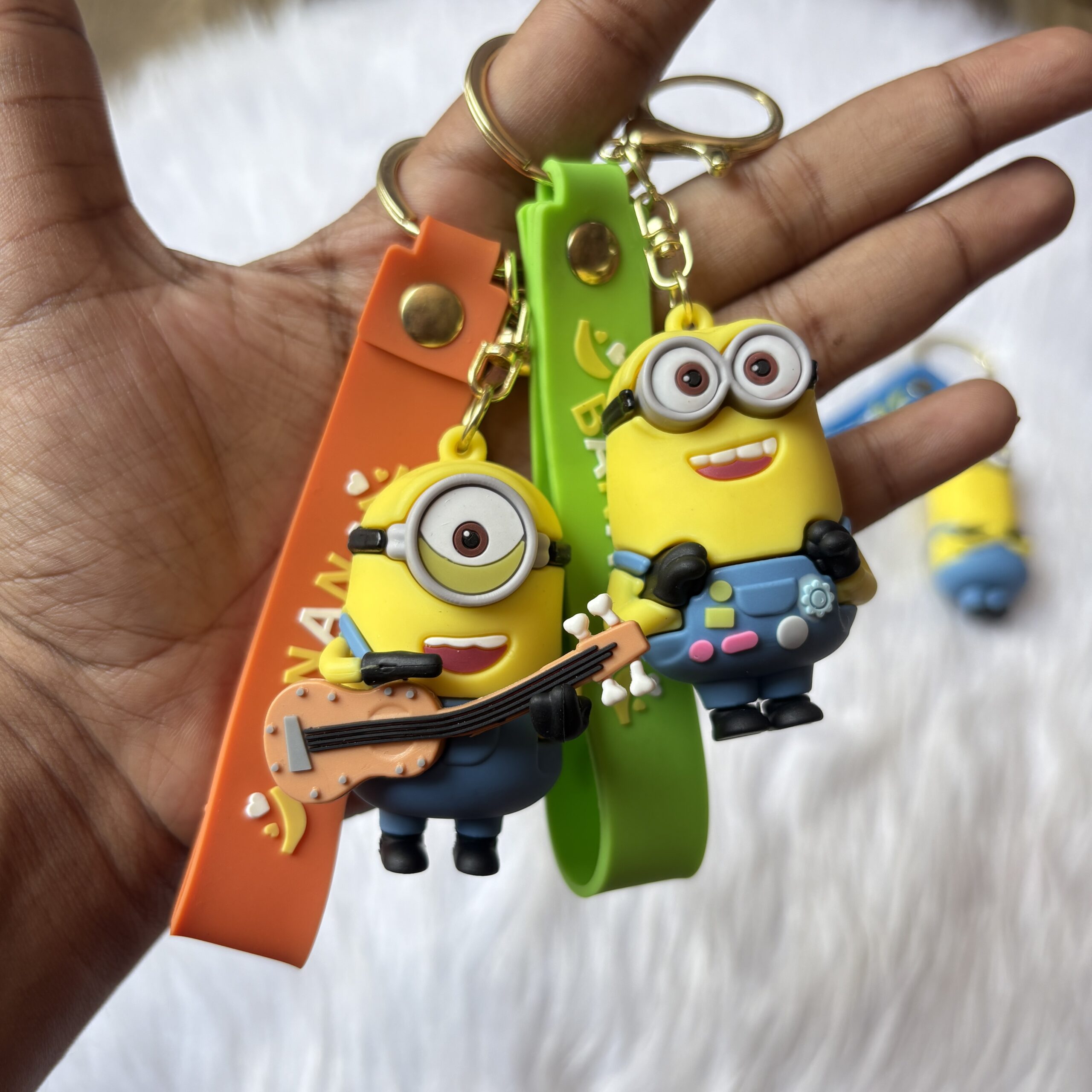 Cute minion premium keychains