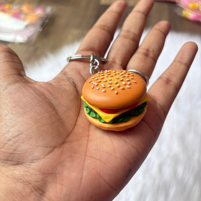 Premium quality food theme keychains random