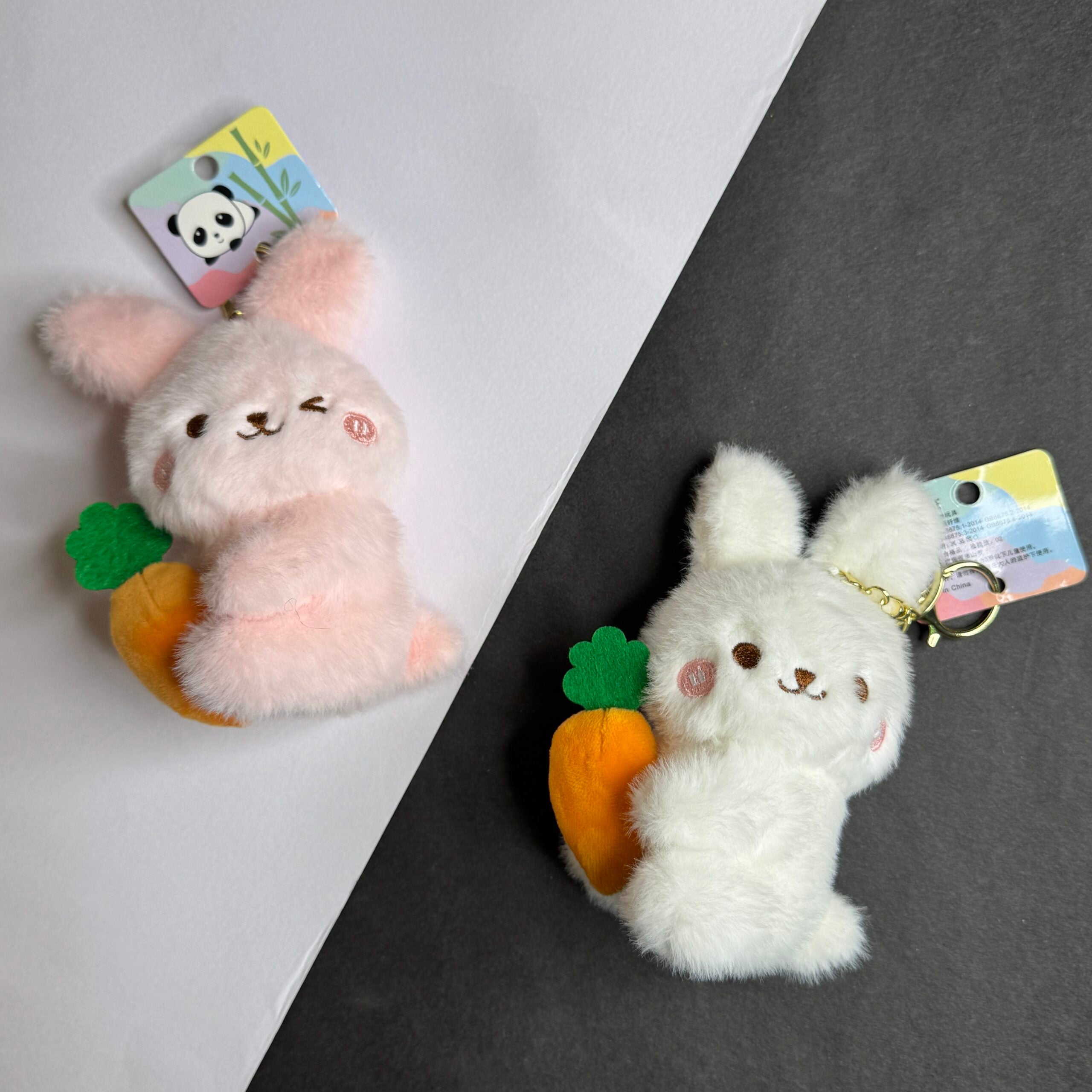 Bunny Plushie Bag charm / Keychain