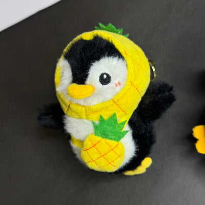 Black Penguin Plushie Bag charm / Keychain