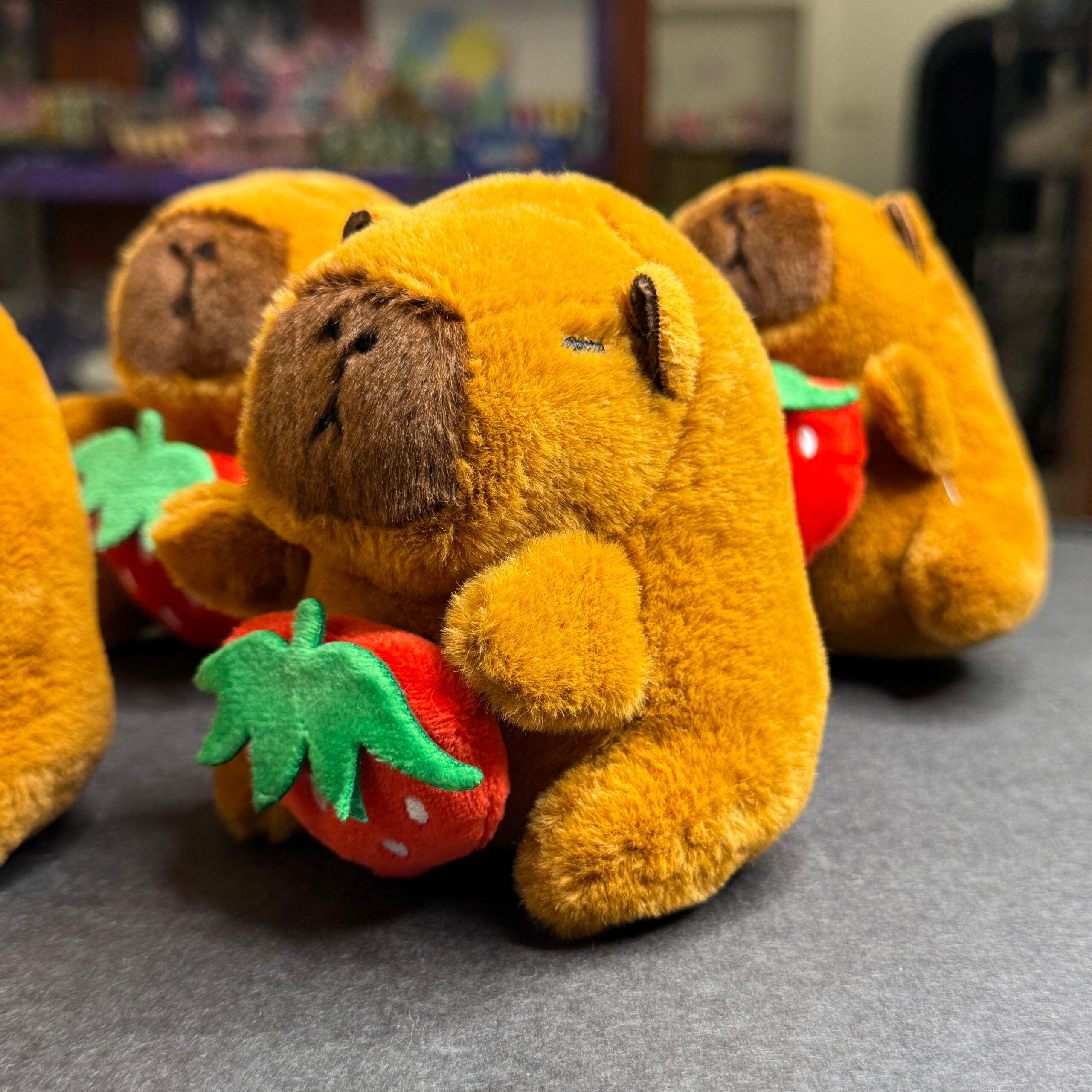 Capybara Plushie Bag charm / Keychain