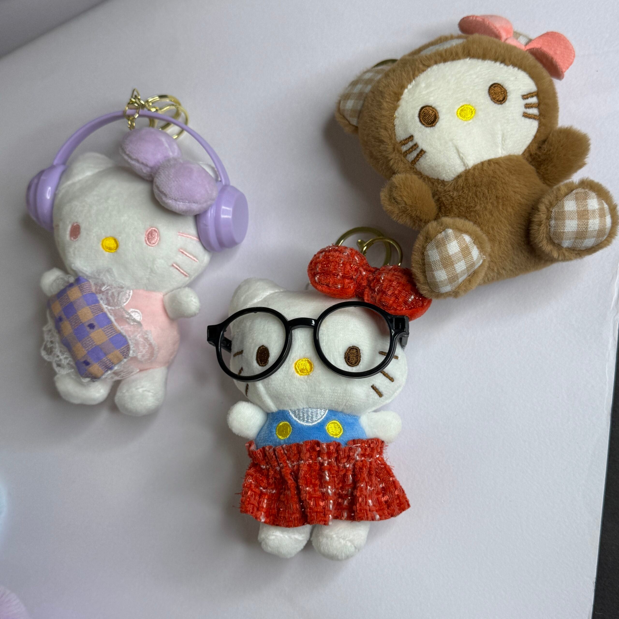 Hello Kitty Plushie Bag charm / Keychain