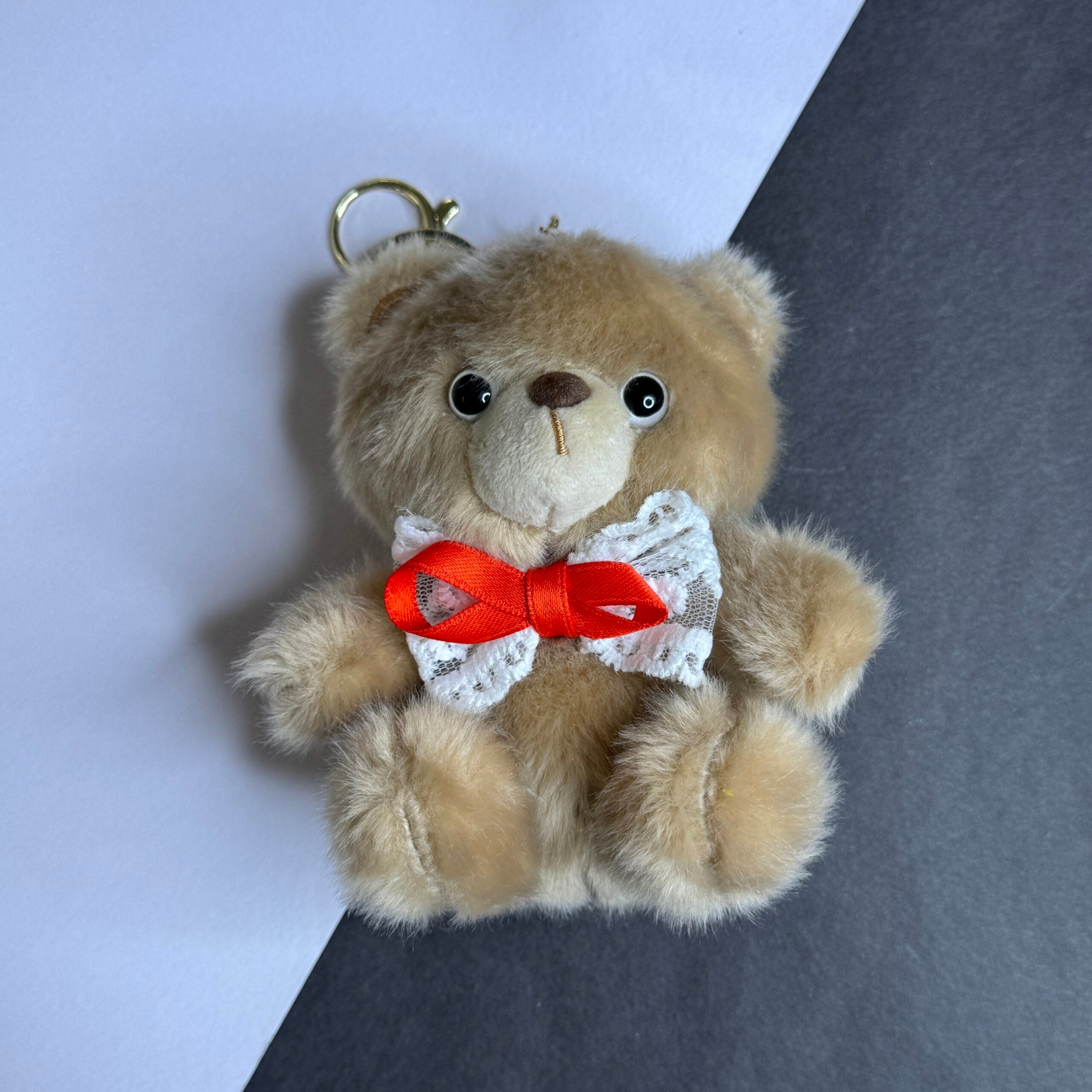 Teddy Bear Plushie Bag charm / Keychain