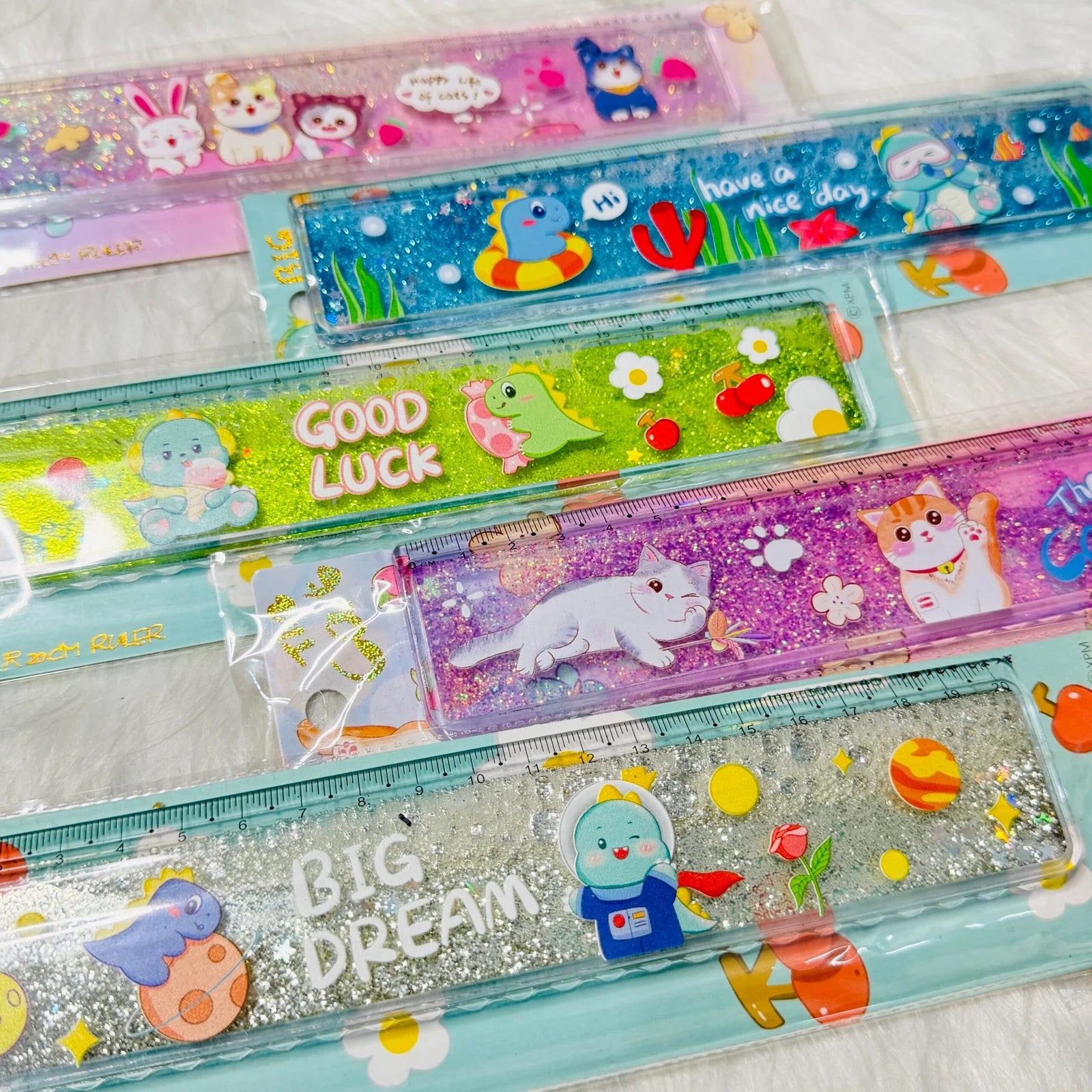 Water Glitter scale