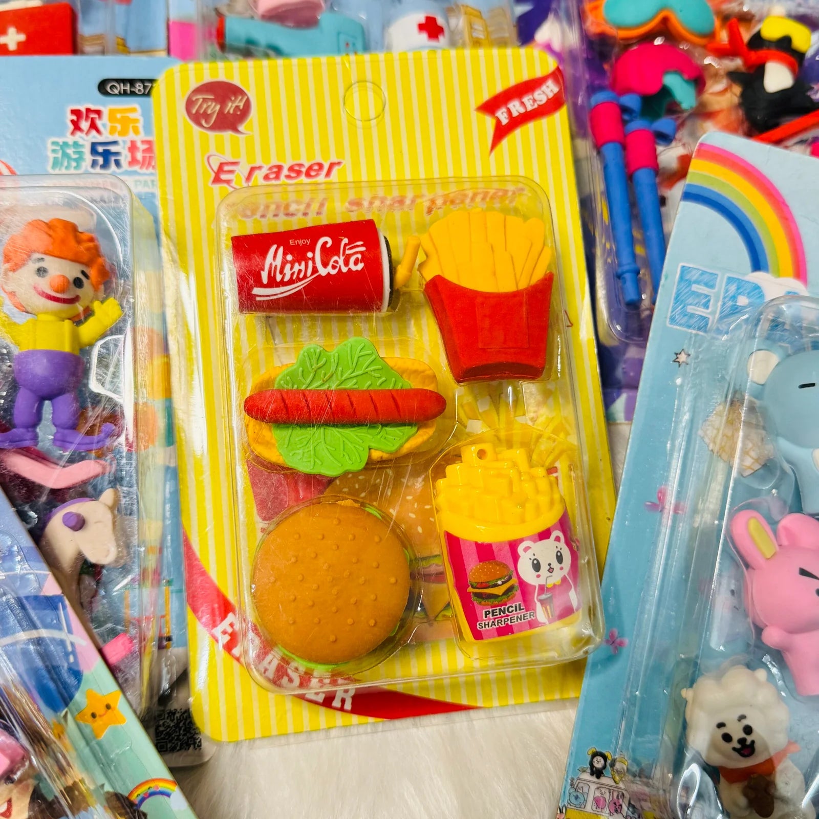 Premium Eraser cards