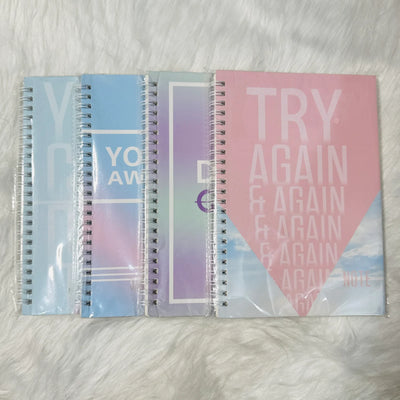 Spiral quote dairy