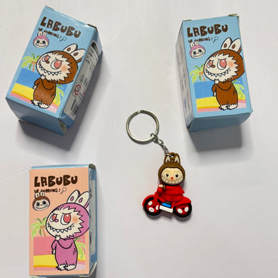 Labubu blind box keychain