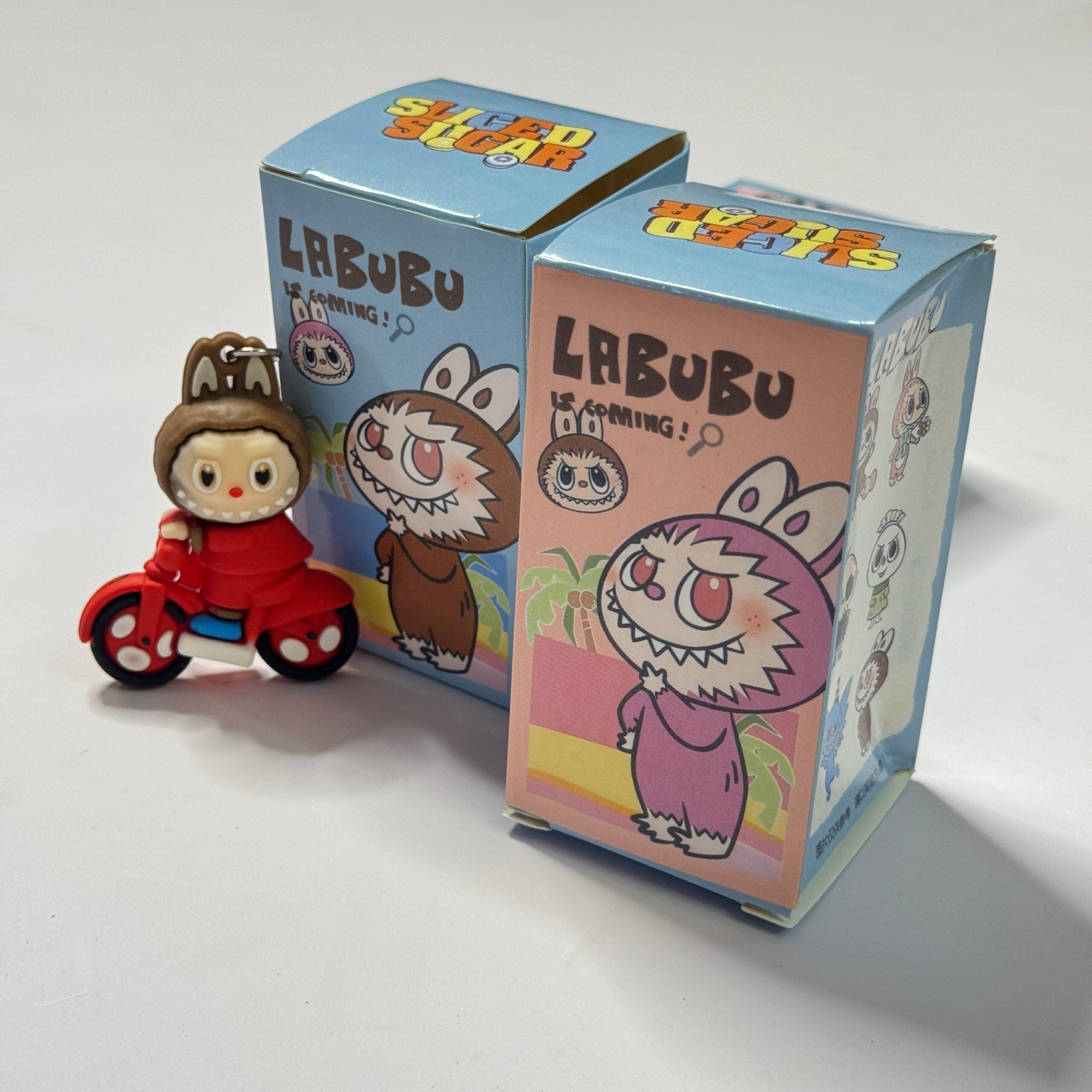 Labubu blind box keychain