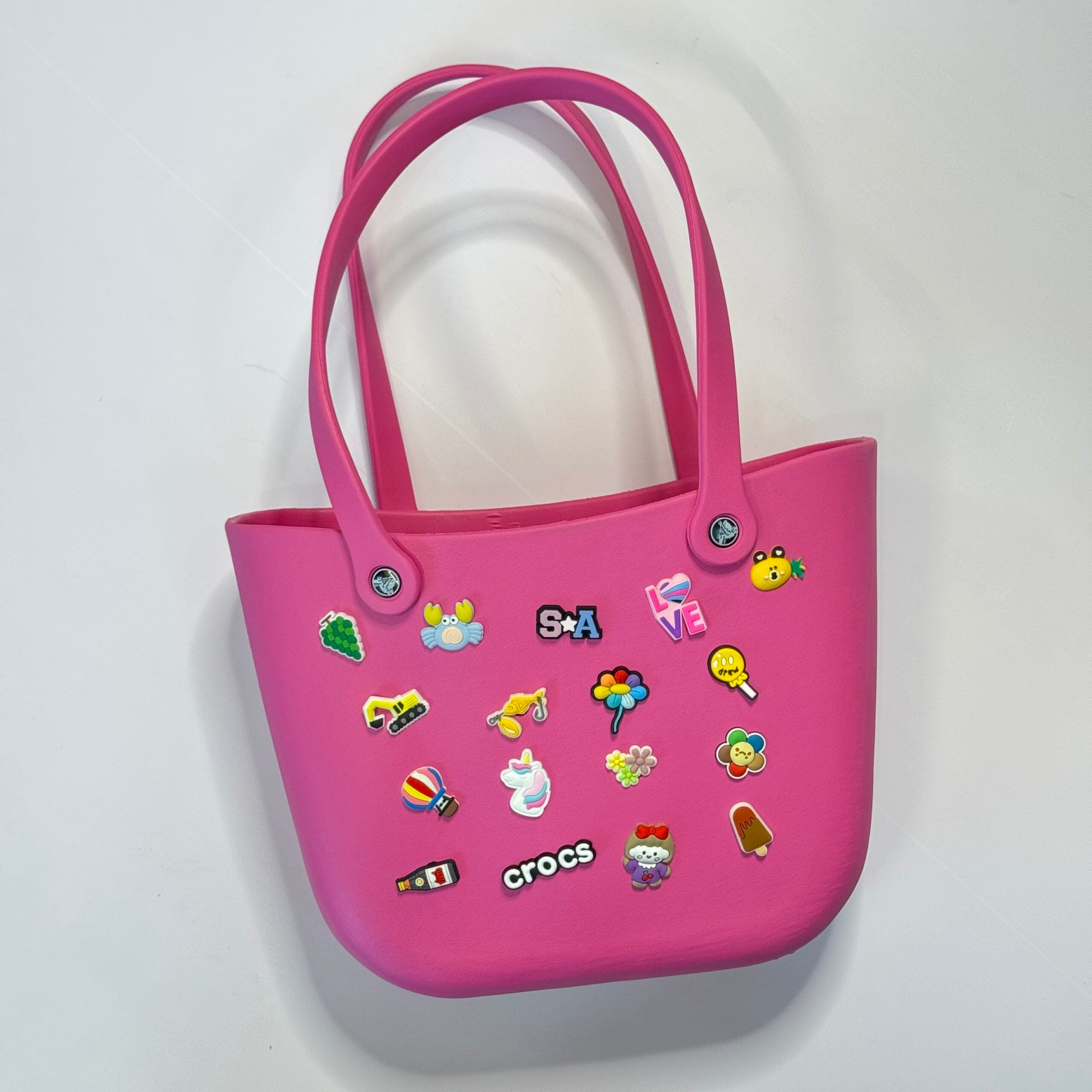 Silicone Charm Tote Bag