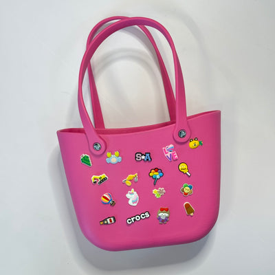 Silicone Charm Tote Bag
