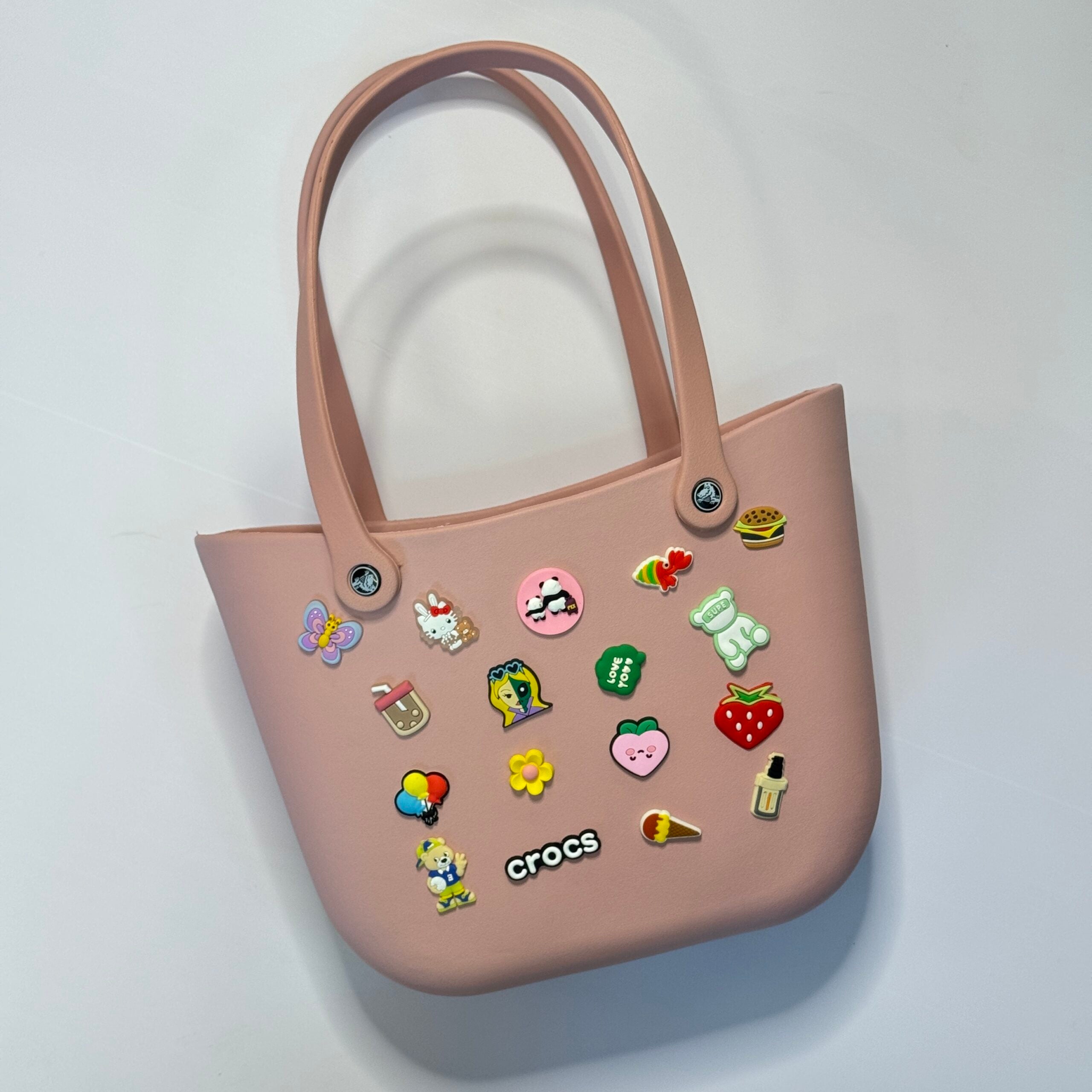 Silicone Charm Tote Bag