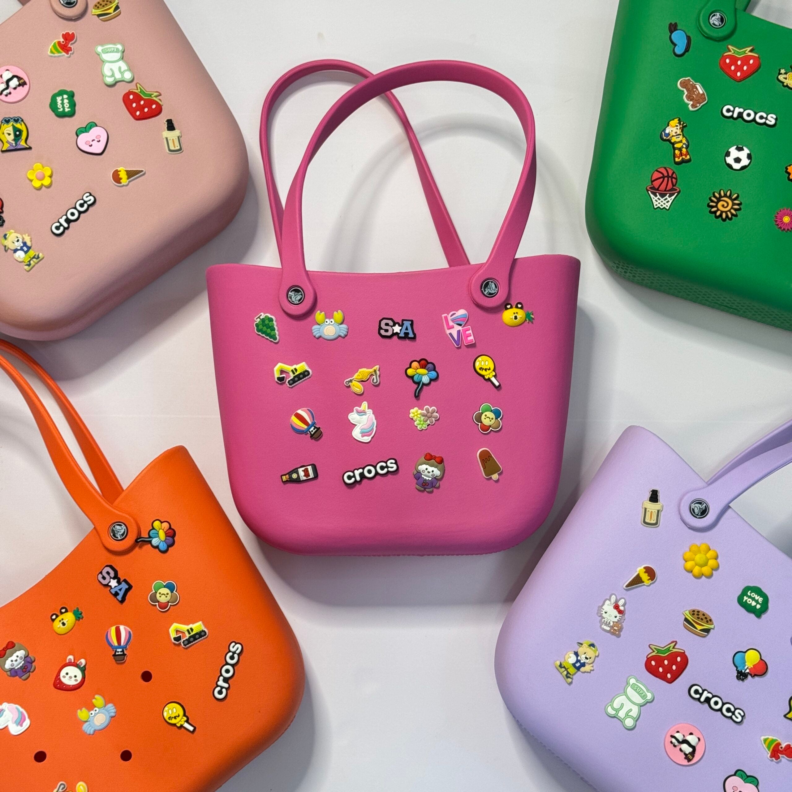Silicone Charm Tote Bag